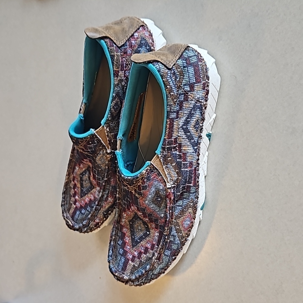 Twisted X Aztec slip ons
